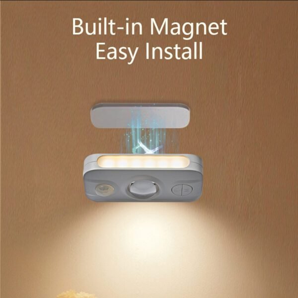 Best motion sensor night light battery powered rgb and 4000k white color