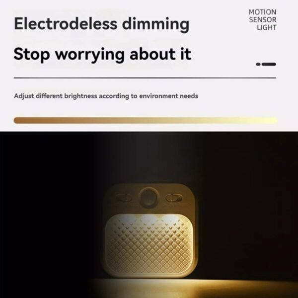 Best motion activated night lights battery powered 3color changeable