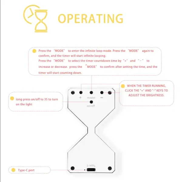 Best digital sand timer 1 to 30minutes can set any minute hourglass