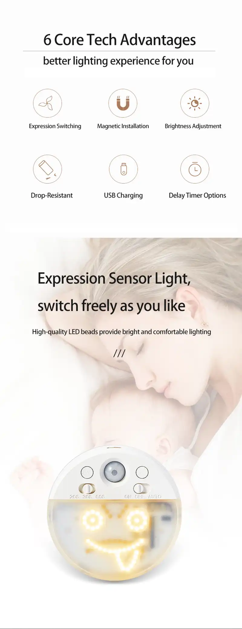 motion detector lights indoor