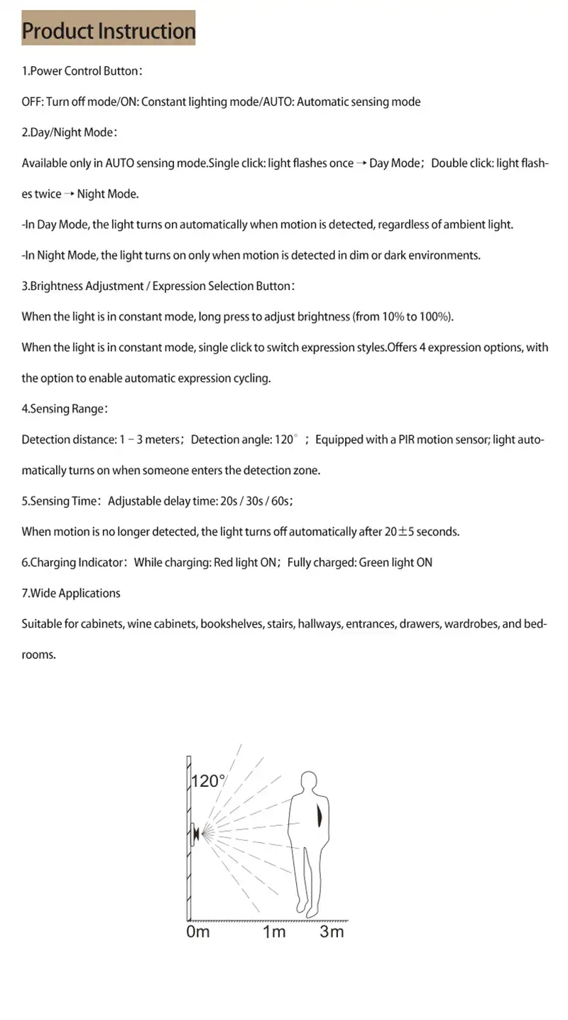 motion detector lights indoor