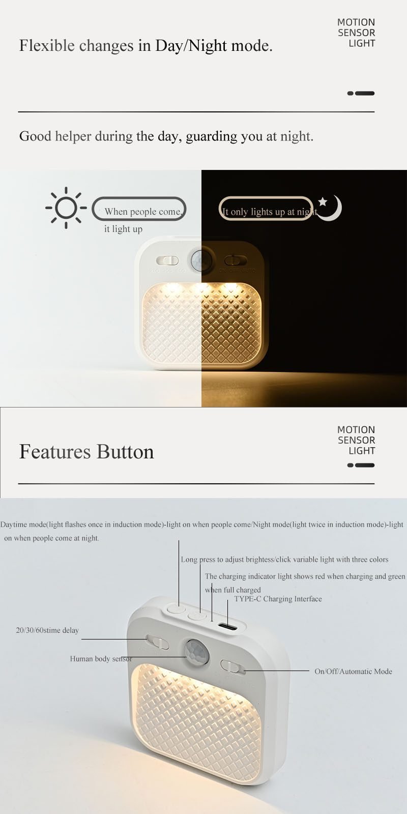 motion activated night lights